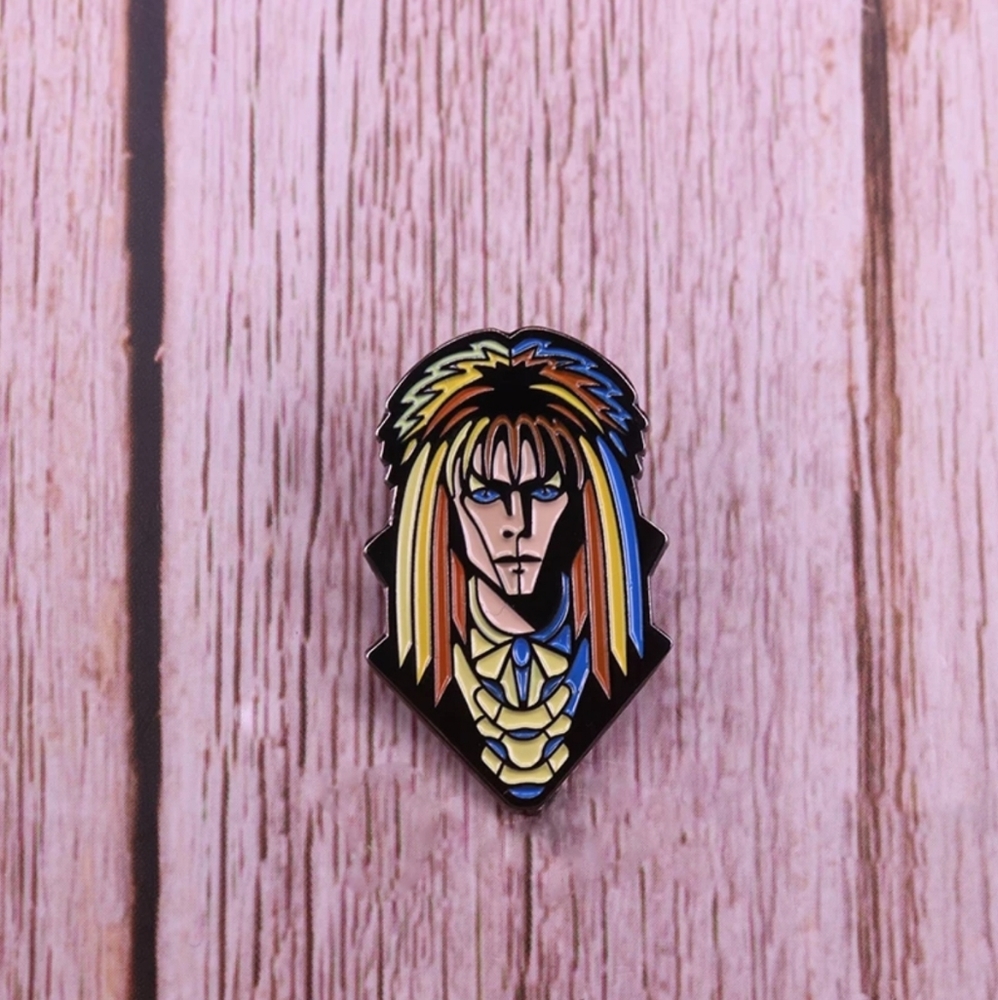 Jareth The Goblin King David Bowie Labrynth Pin - Picture 3 of 4